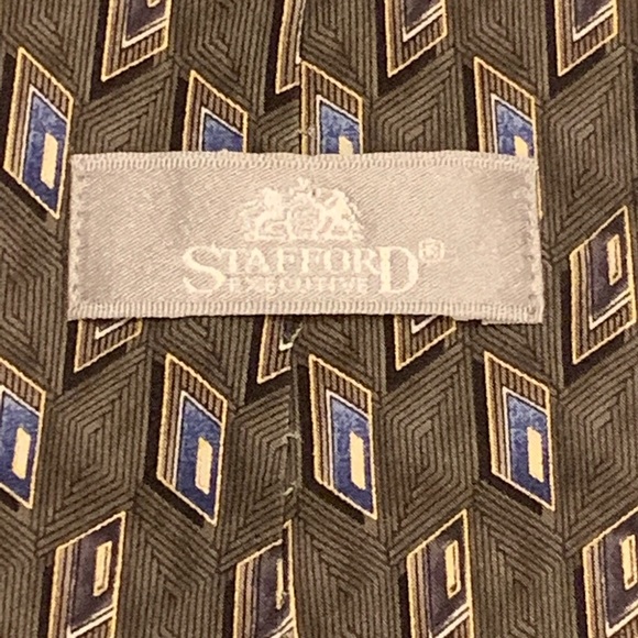 Vintage 1990s Silk Neck Tie - Picture 3 of 4